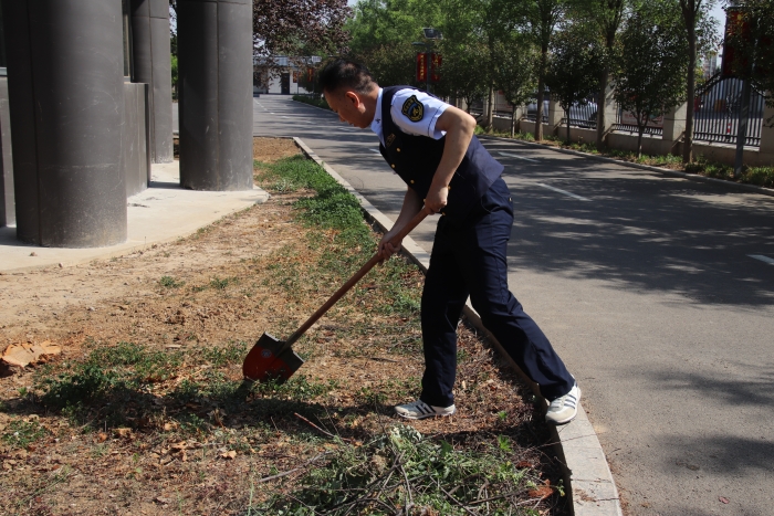 2024-4-25石家庄南站院区路域环境提升，摄：周兴乐